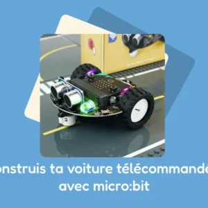 Construis ta voiture télécommandée avec micro:bit / Collégiens