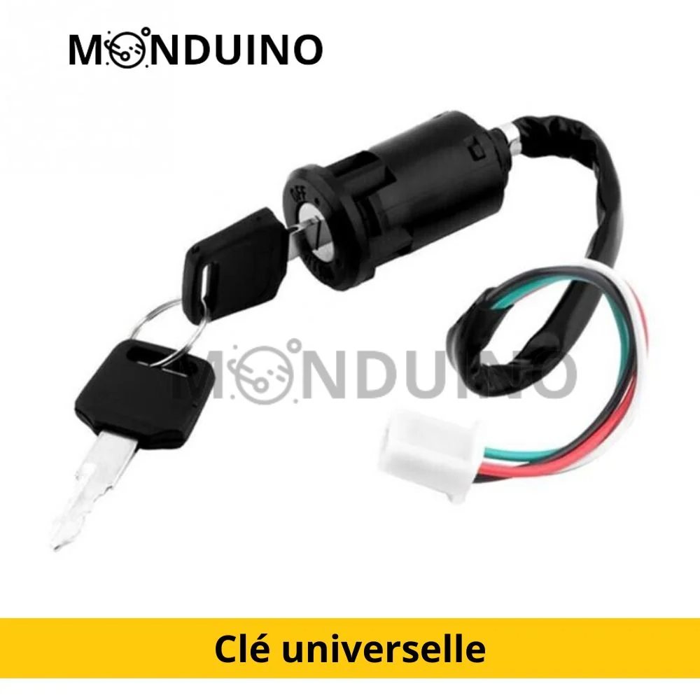 Clé de contact et interrupteur d’allumage pour moto / voiture – Monduino -88