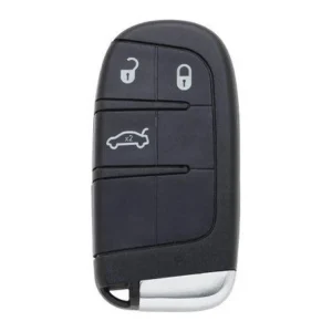 coque pour clé de voiture fiat/jeep 'sip22lrs5' 3 boutons