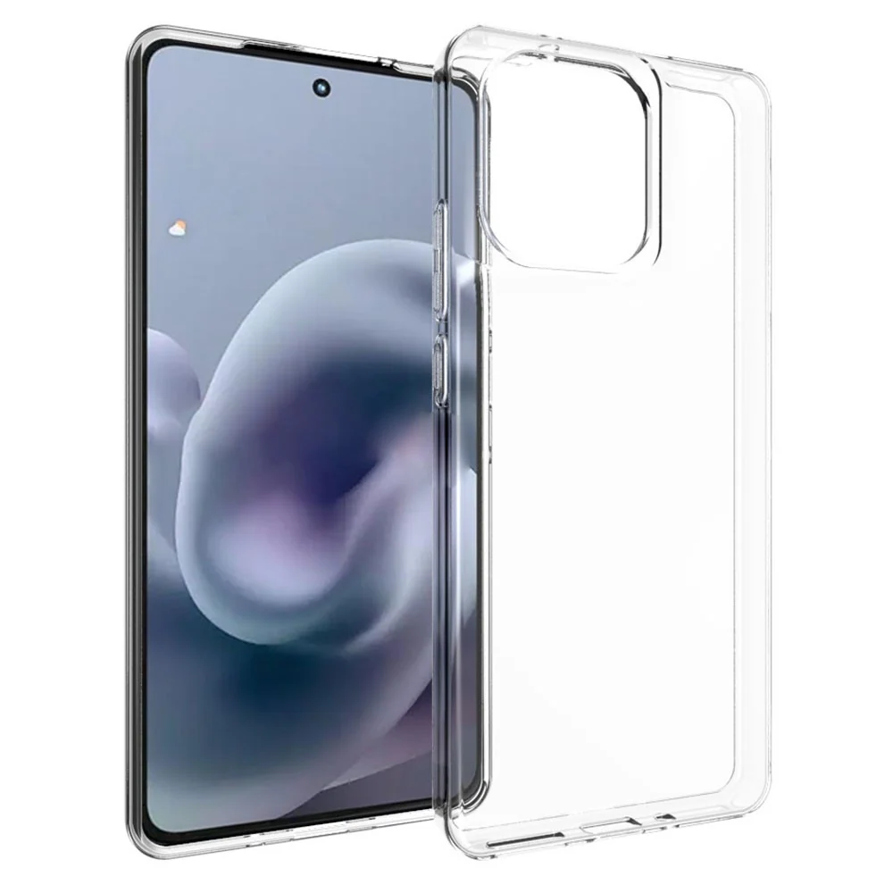 Coque transparente ultra mince pour Motorola Moto G86 Power