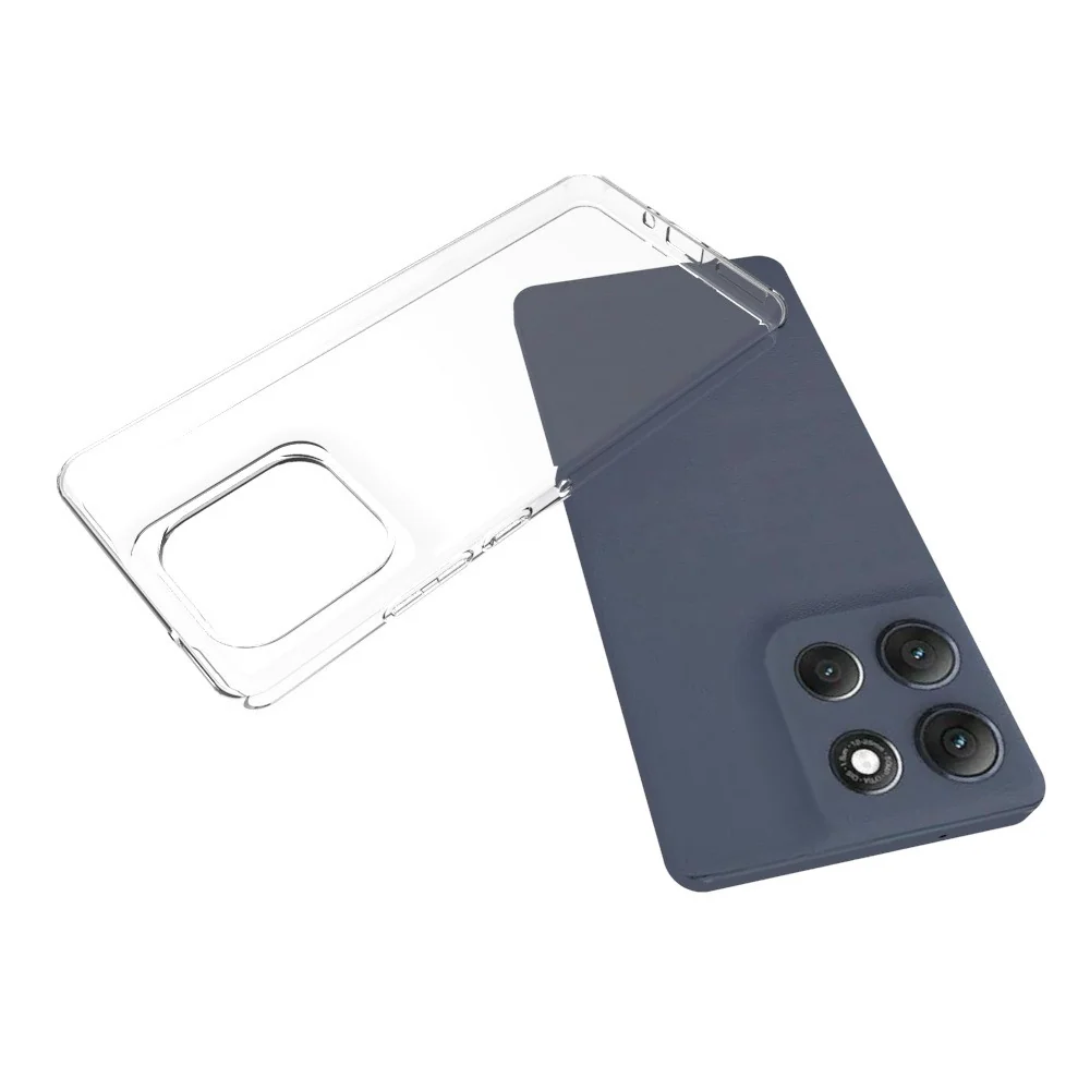 Coque transparente ultra mince pour Motorola Moto G86 Power
