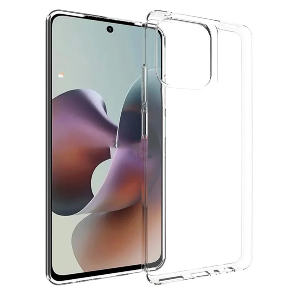 Coque transparente ultra mince pour Motorola Moto G56