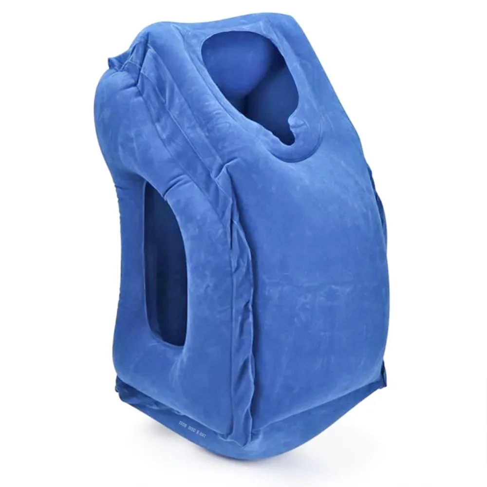 TD® Coussin de repos Oreiller Appui-Tête Menton Soutien Coussins Sieste Oreillers pour Avion Avion Voiture Bureau Reste Or...