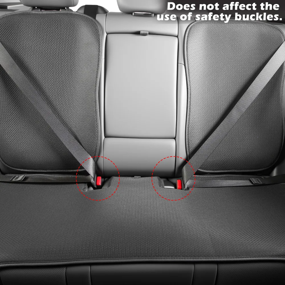Coussin de siège arrière en soie glacée pour Toyota RAV4 2026, housse de siège arrière de voiture, protection inférieure d...