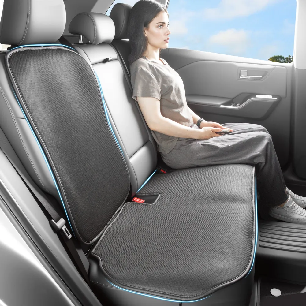 Coussin de siège arrière en soie glacée pour Toyota RAV4 2026, housse de siège arrière de voiture, protection inférieure d...