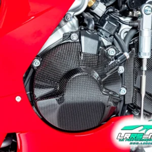 Couvercle d’alternateur carbone pour moto – Protection et design premium