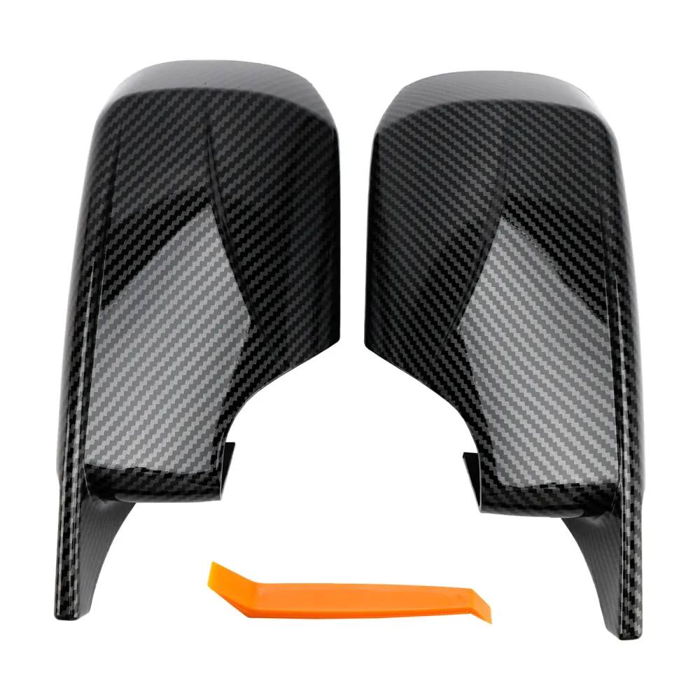 Couvercle de rétroviseur latéral de voiture Style M, 2 pièces, pour BMW E46 berline E39 4DR 1998 – 2005