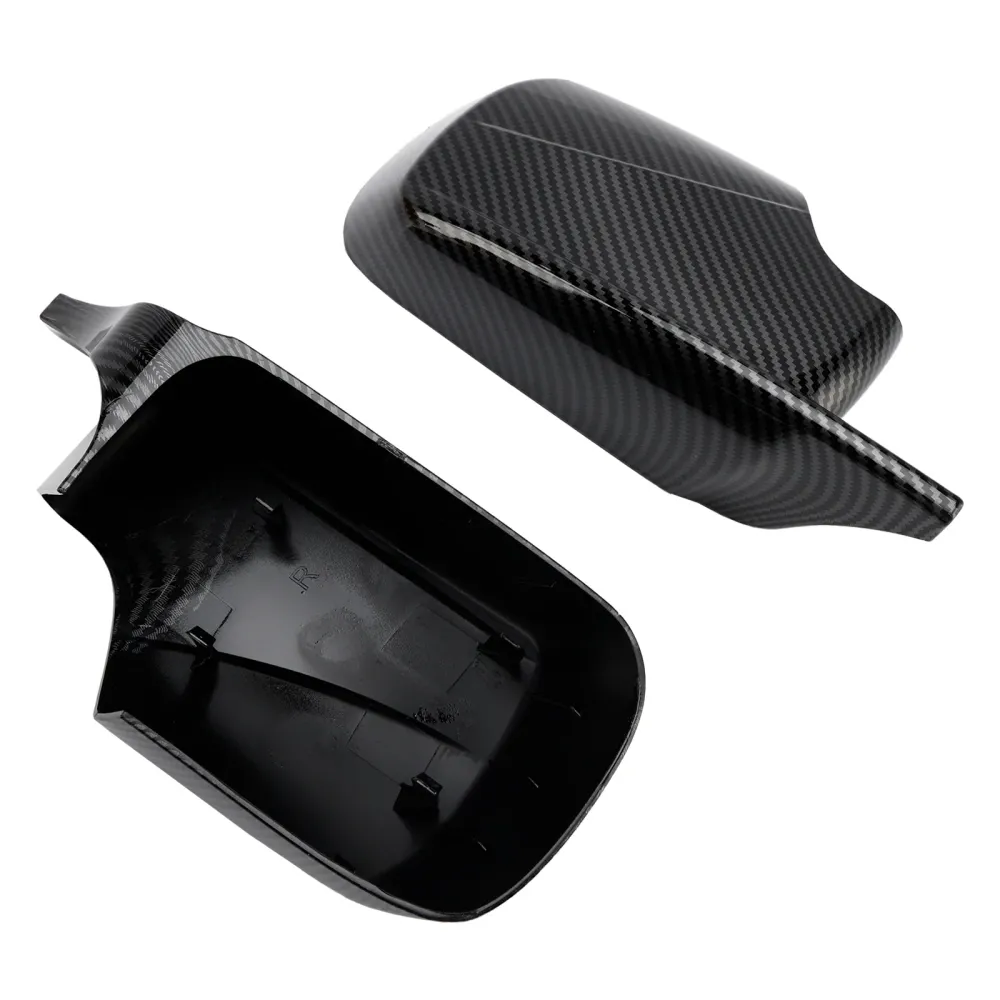 Couvercle de rétroviseur latéral de voiture Style M, 2 pièces, pour BMW E46 berline E39 4DR 1998 – 2005
