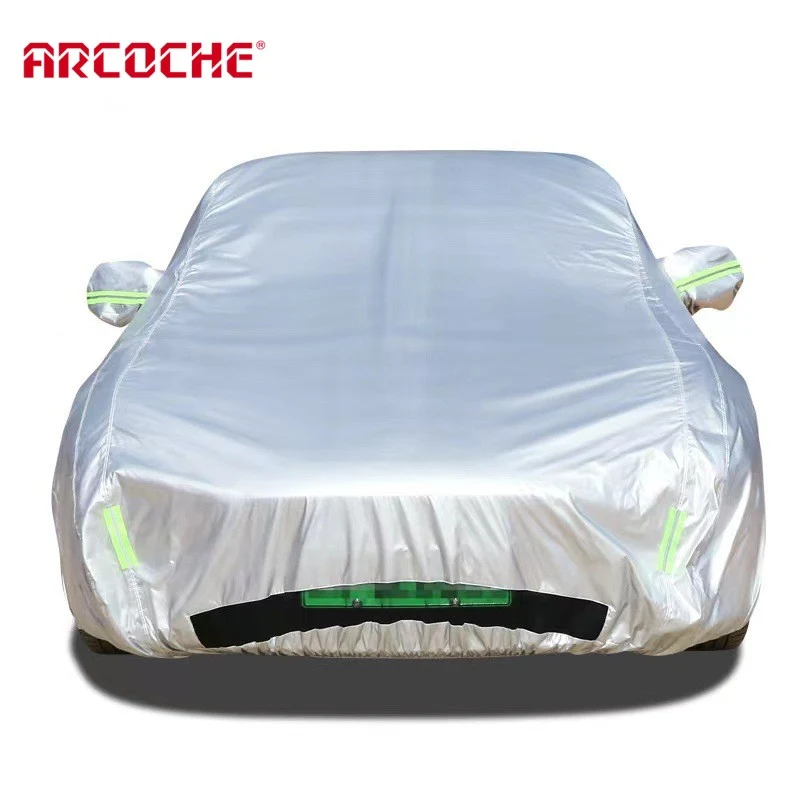 Couvercle de voiture étanche tous les temps pour les automobiles, la protection de neige de poussière de pluie solaire pou...
