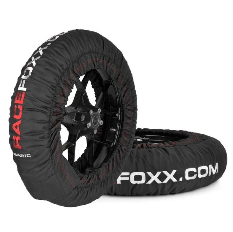 Couvertures chauffantes pneus moto BASIC 80°C, SUPERMOTO Noir