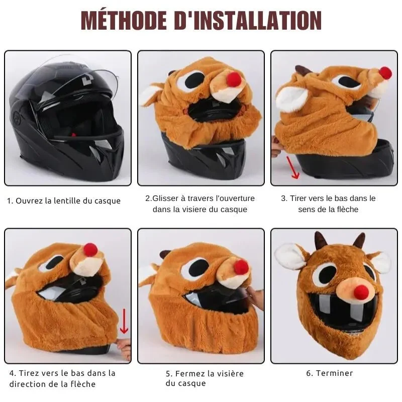 Couvre casque moto - Géant Vert