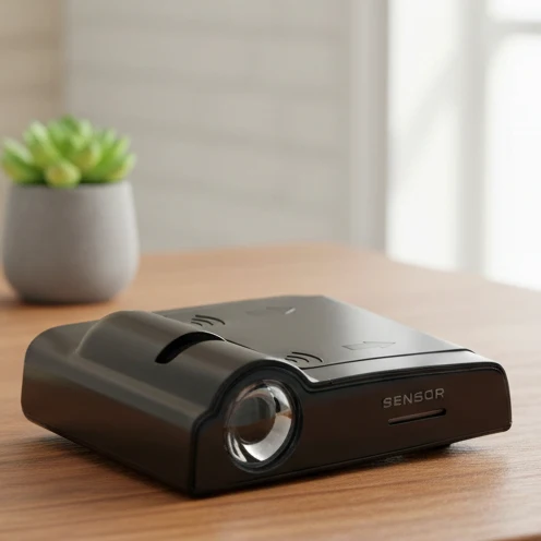 LumiDoor – Projecteur LED sans fil pour porte de voiture avec logos personnalisés Cozey Maison