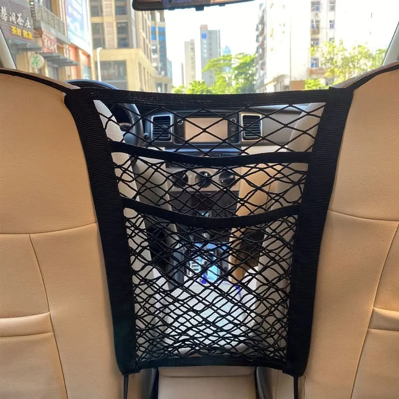 PETROAD SHIELD – Filet de sécurité pour voiture avec espace de rangement pour animaux de compagnie Cozey Maison