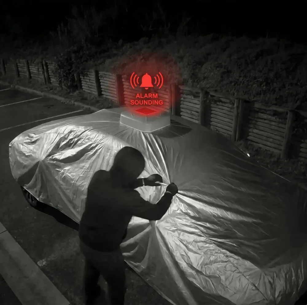 ROVERA COVER – Housse de voiture pliante automatique avec protection UV Cozey Maison