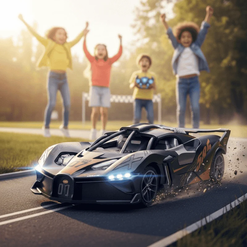 SPEEDHAWK – Voiture de sport électrique télécommandée pour garçons et débutants Cozey Maison