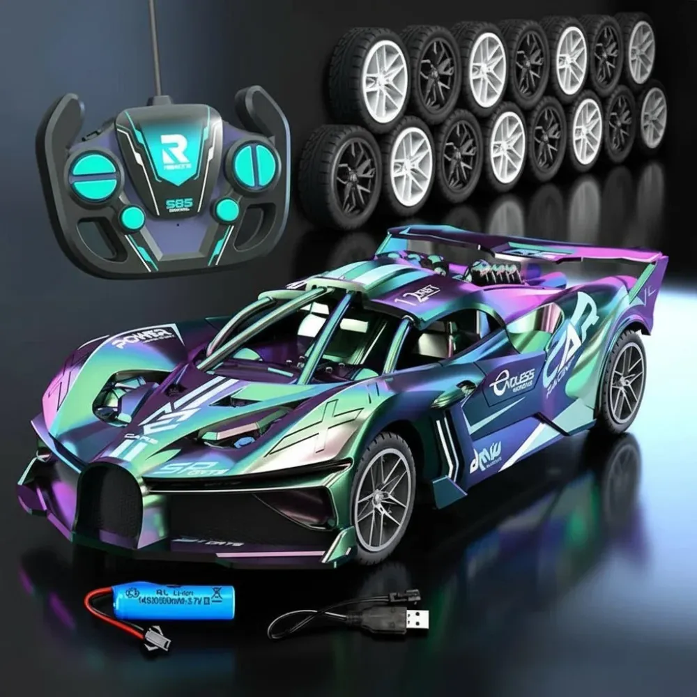 SPEEDHAWK – Voiture de sport électrique télécommandée pour garçons et débutants Cozey Maison