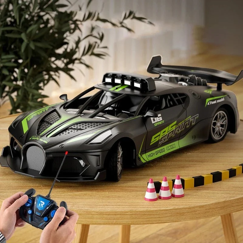SPEEDHAWK – Voiture de sport électrique télécommandée pour garçons et débutants Cozey Maison