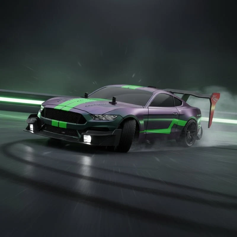 SPEEDSTALLION – Voiture de drift Mustang électrique 4WD pour enfants et fans de course Cozey Maison