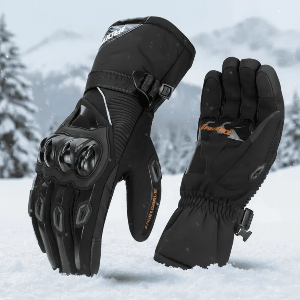 THERMO GRIP – Gants de moto étanches et isolants pour les trajets hivernaux Cozey Maison