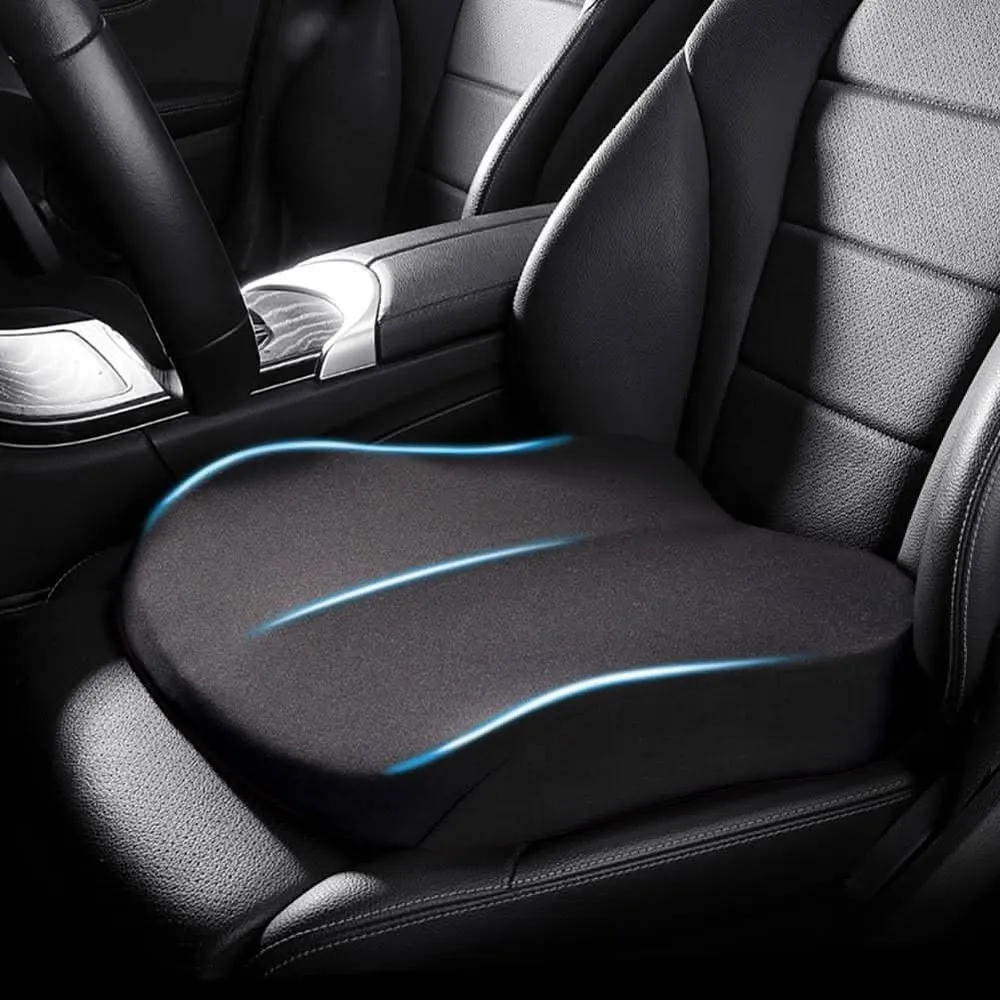 VIEWBOOST – Coussin de siège de voiture ergonomique pour une meilleure visibilité et un confort accru Cozey Maison