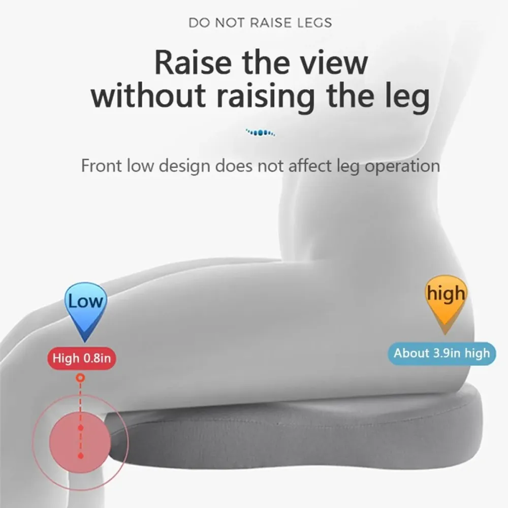 VIEWBOOST – Coussin de siège de voiture ergonomique pour une meilleure visibilité et un confort accru Cozey Maison