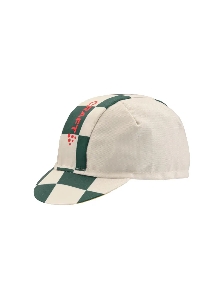 Casquette de moto ADV Endur - Plâtre/Vert Craft Sports Canada