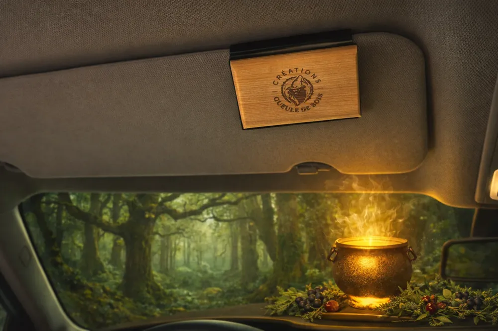 Aromatiseur de voiture - Panoramix Créations Gueule de Bois