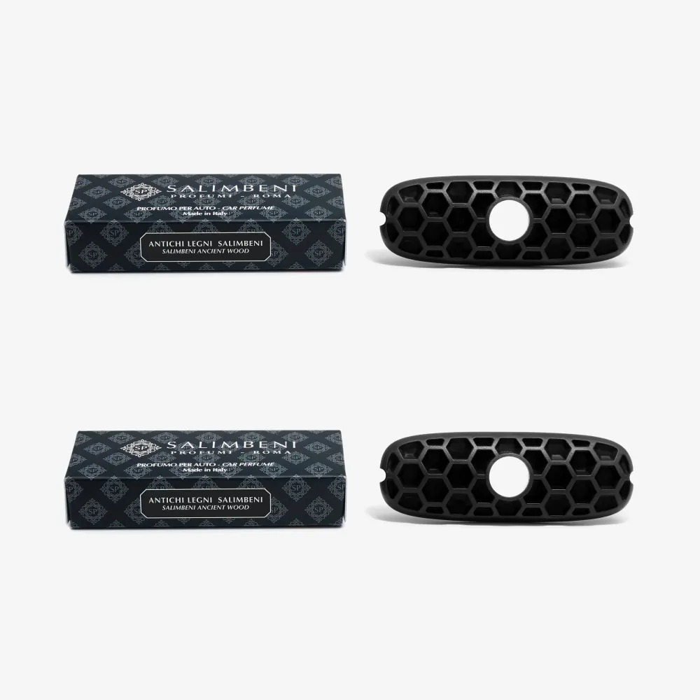 RECHARGE DIFFUSEUR POUR VOITURE - BOIS ANCIENS SALIMBENI x2 CROSS