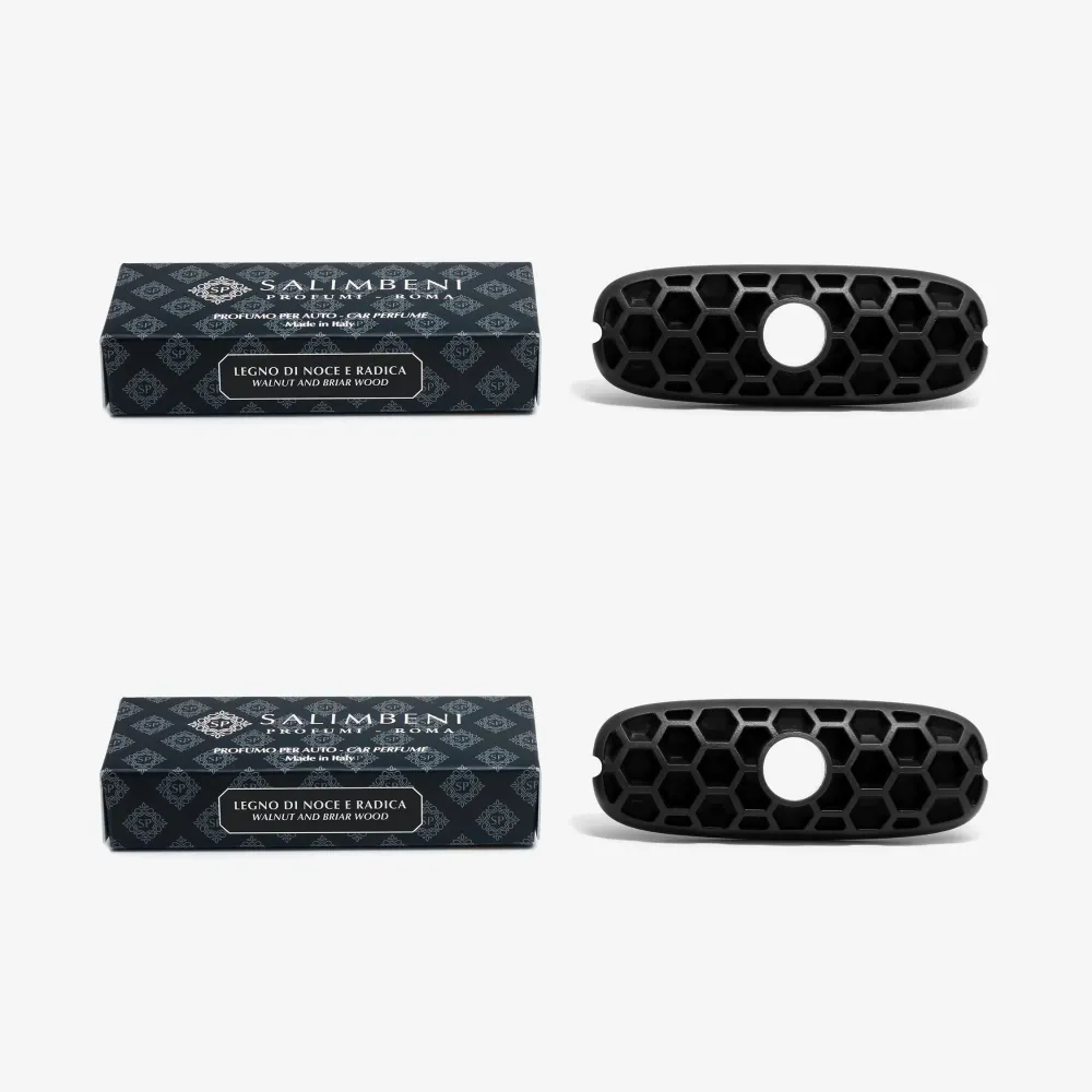RECHARGE DIFFUSEUR POUR VOITURE - BOIS DE NOYER ET BRUYÈRE x2 CROSS