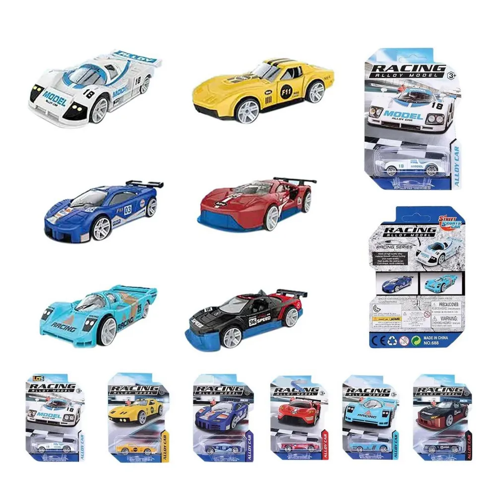 Voiture de Course Moulée 1:64 - Action Roue Libre 3po 3 Ans+ VRT CTG