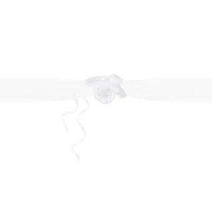 Décoration de voiture Fleur blanche 1.8m 2pcs