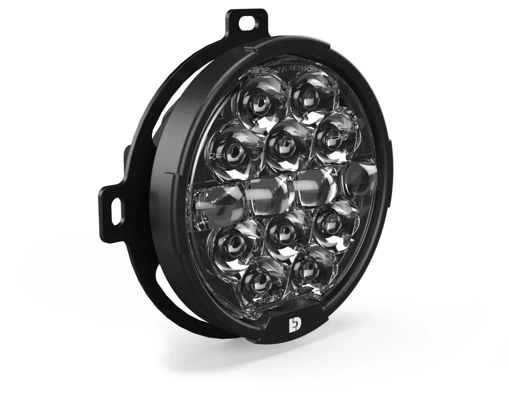 Kit de mise à niveau de phare LED D14 Destroyer pour moto - Harley-Davidson Street Glide, '14-'23 DENALI Electronics