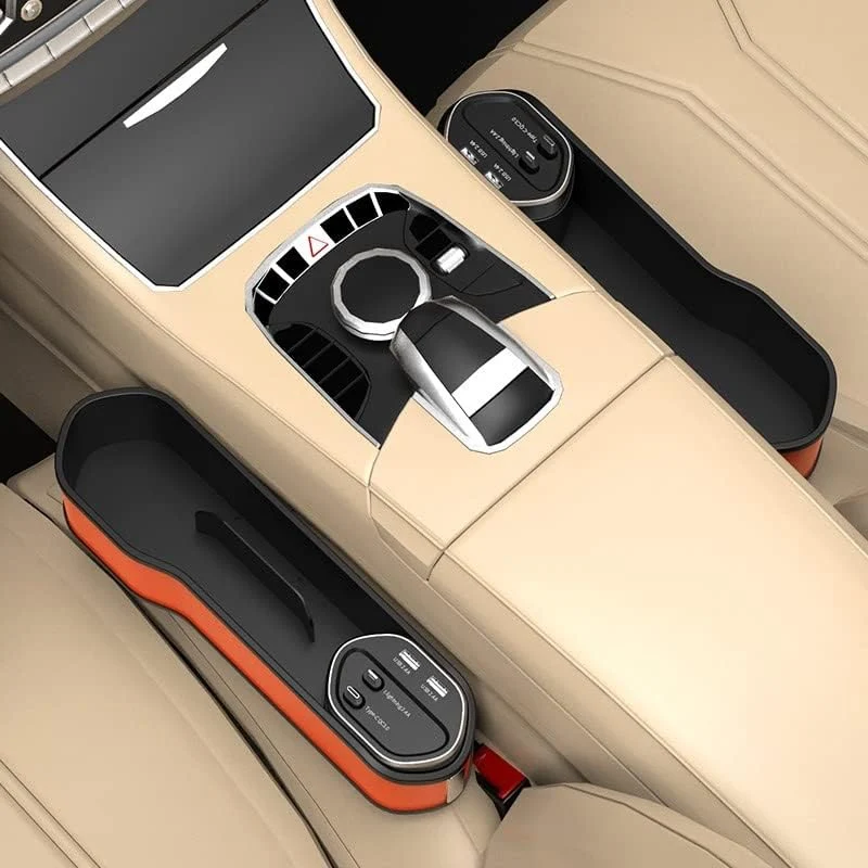 Organisateur de Voiture Multifonction avec Chargeur Sans Fil et Ports USB DEVITCO