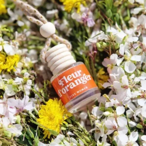 Diffuseur de parfum pour voiture - Fleur d'oranger