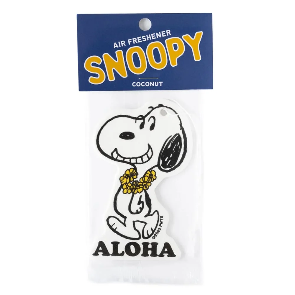 Diffuseur de parfum de voiture - Snoopy Aloha - Three Potato Four