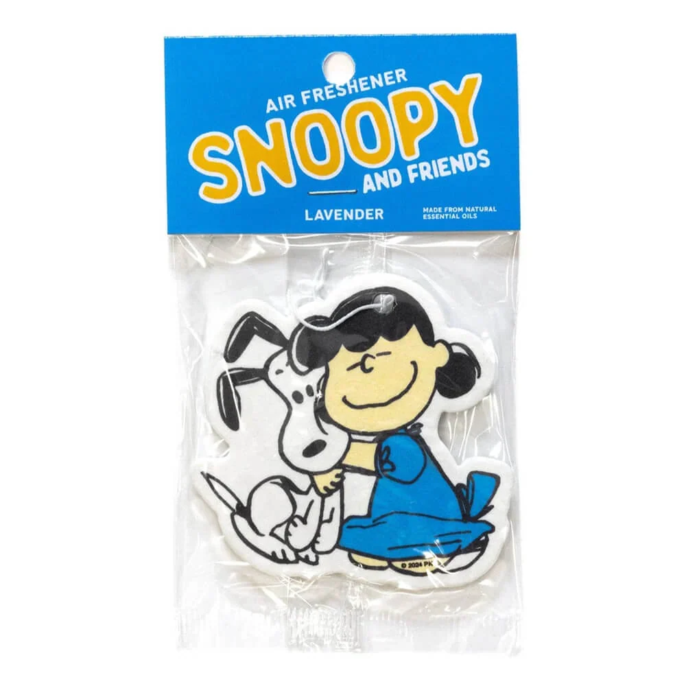 Diffuseur de parfum de voiture - Snoopy Friends Lavande - Three Potato Four