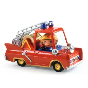 Voiture Crazy Motors - Petit camion de pompier - Djeco