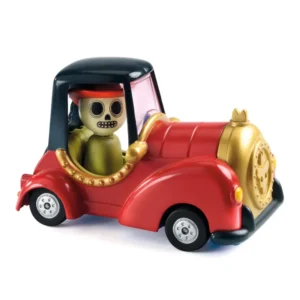 Voiture Crazy Motors - Red skull - Djeco