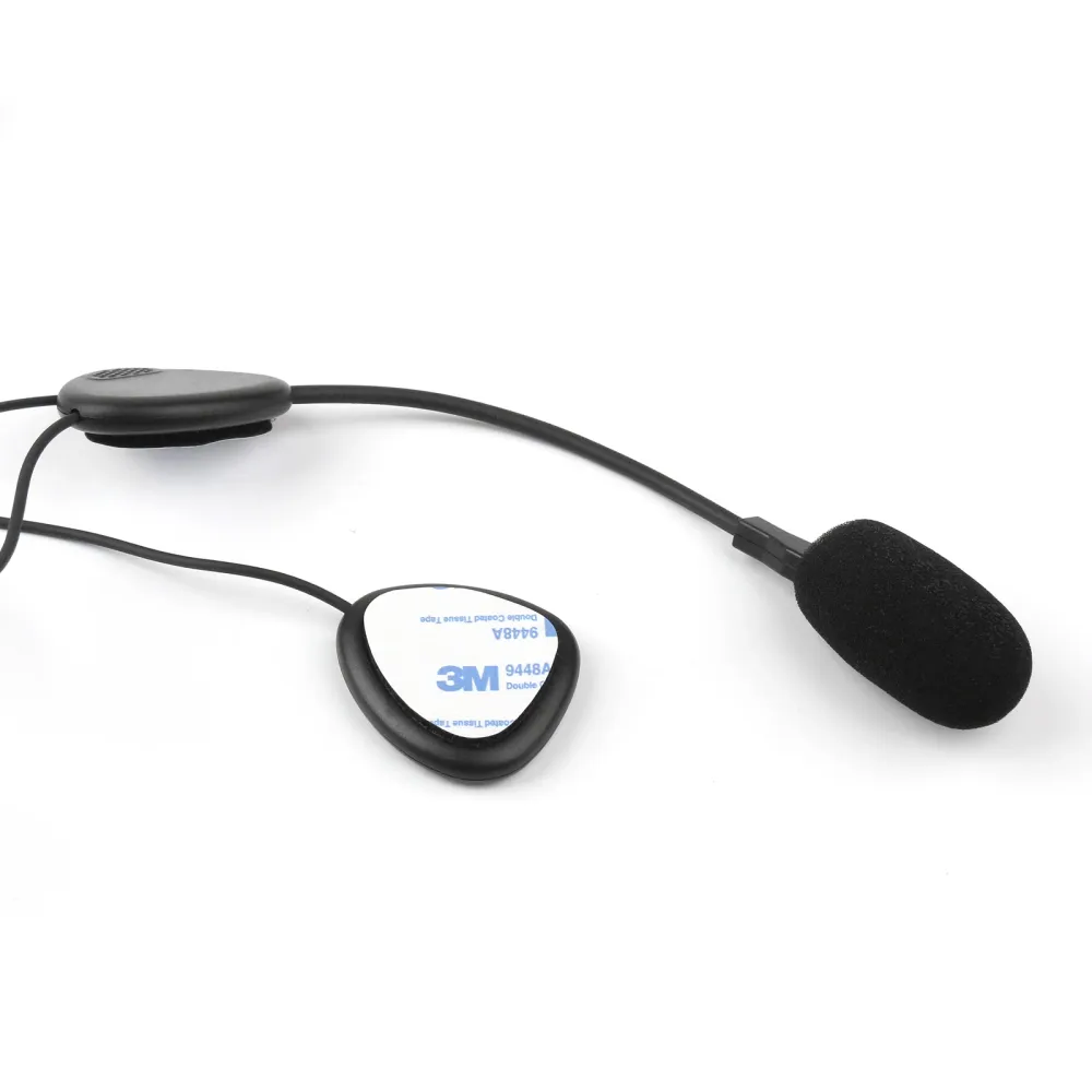 Doigt PTT casque de moto casque micro pour Radio Kenwood Retevis TYT Baofeng
