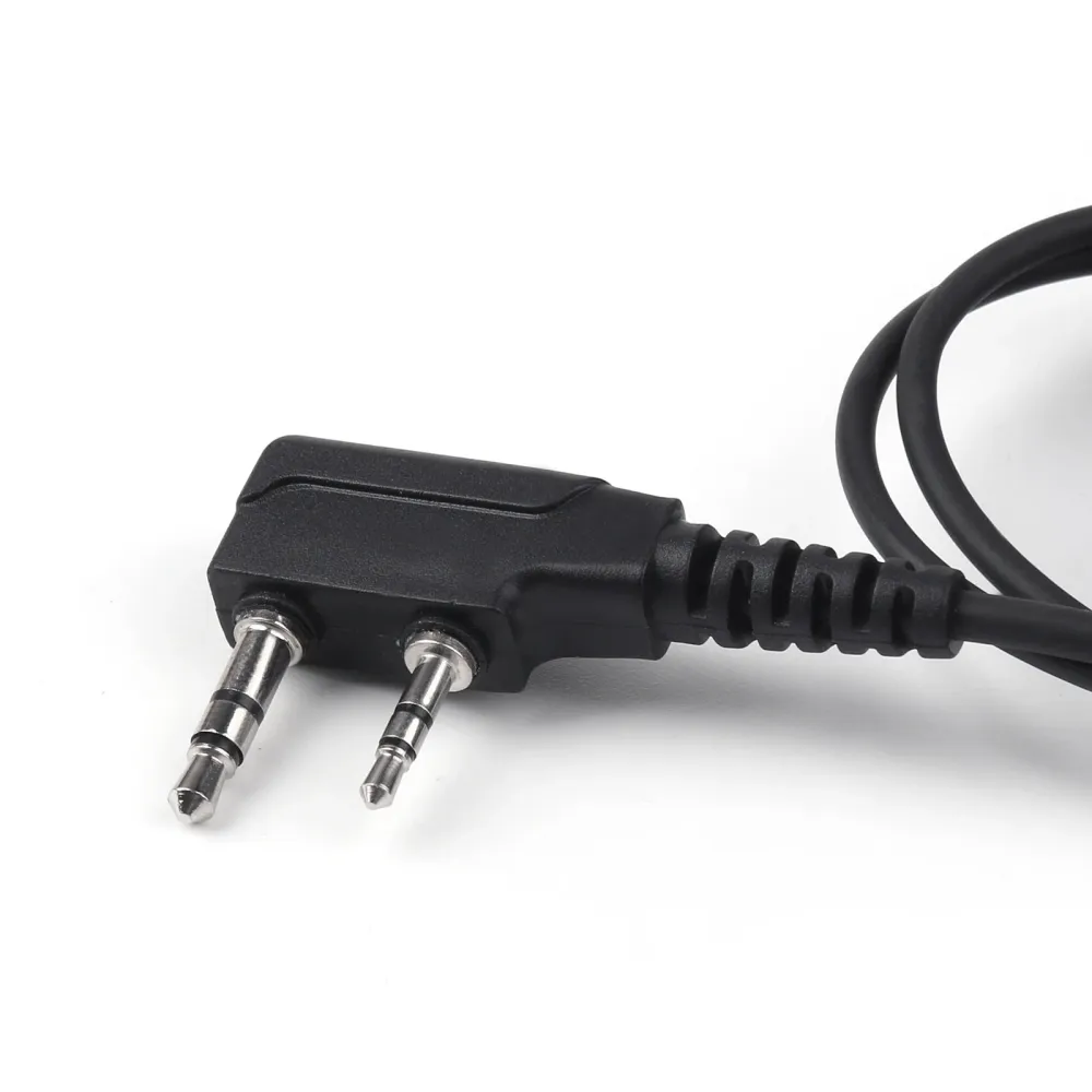 Doigt PTT casque de moto casque micro pour Radio Kenwood Retevis TYT Baofeng