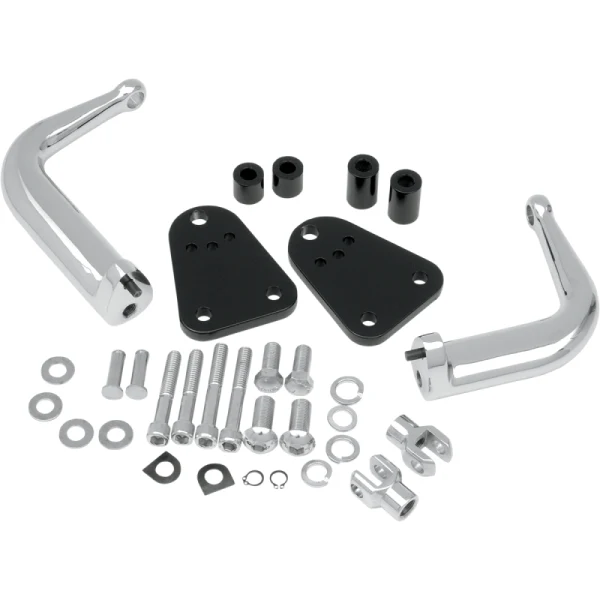 Ensemble de Fixation de Repose-Pied d'Autoroute Réglable de Moto Harley Davidson - Drag Specialties