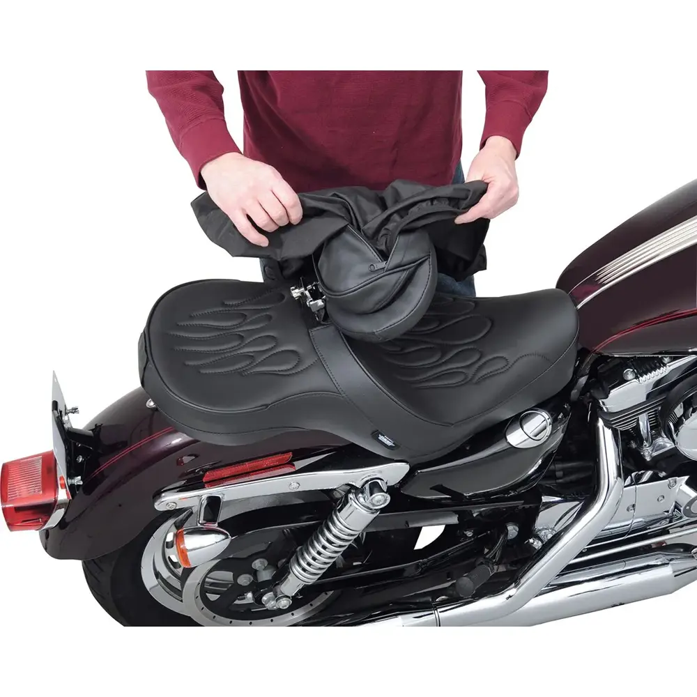 Drag Specialties Housse de pluie convertible EZ Glide II pour dossier de moto