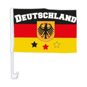 drapeau pour voiture allemagne avec marquage 30x45cm