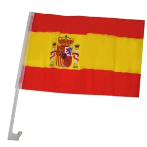drapeau pour voiture espagne 30x45cm