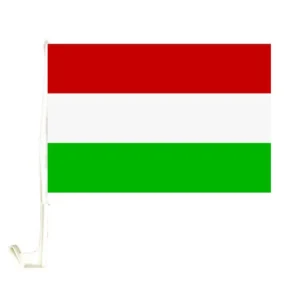 drapeau pour voiture hongrie 30x45cm