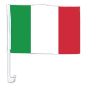 drapeau pour voiture italie 30x45cm