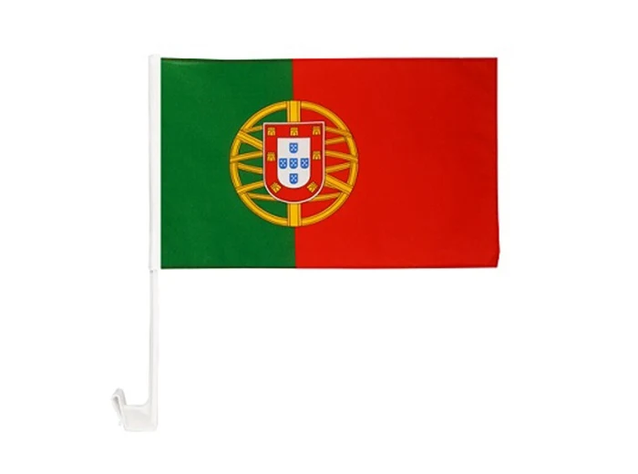 drapeau pour voiture portugal 30x45cm