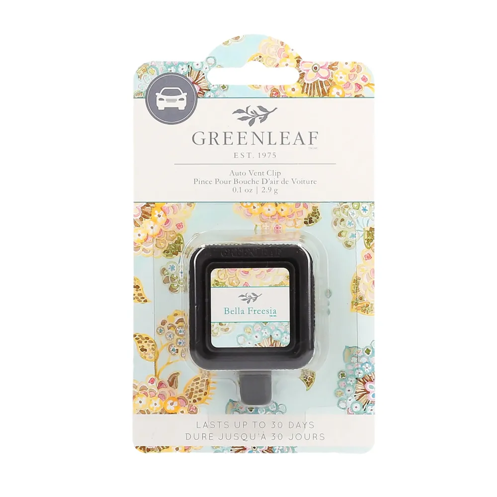 Désodorisant parfumé pour voiture jusqu'à 30 jours - Bella Freesia, 2,9g