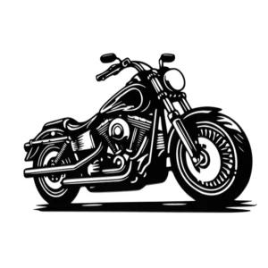 Moto chopper Dulac Laser