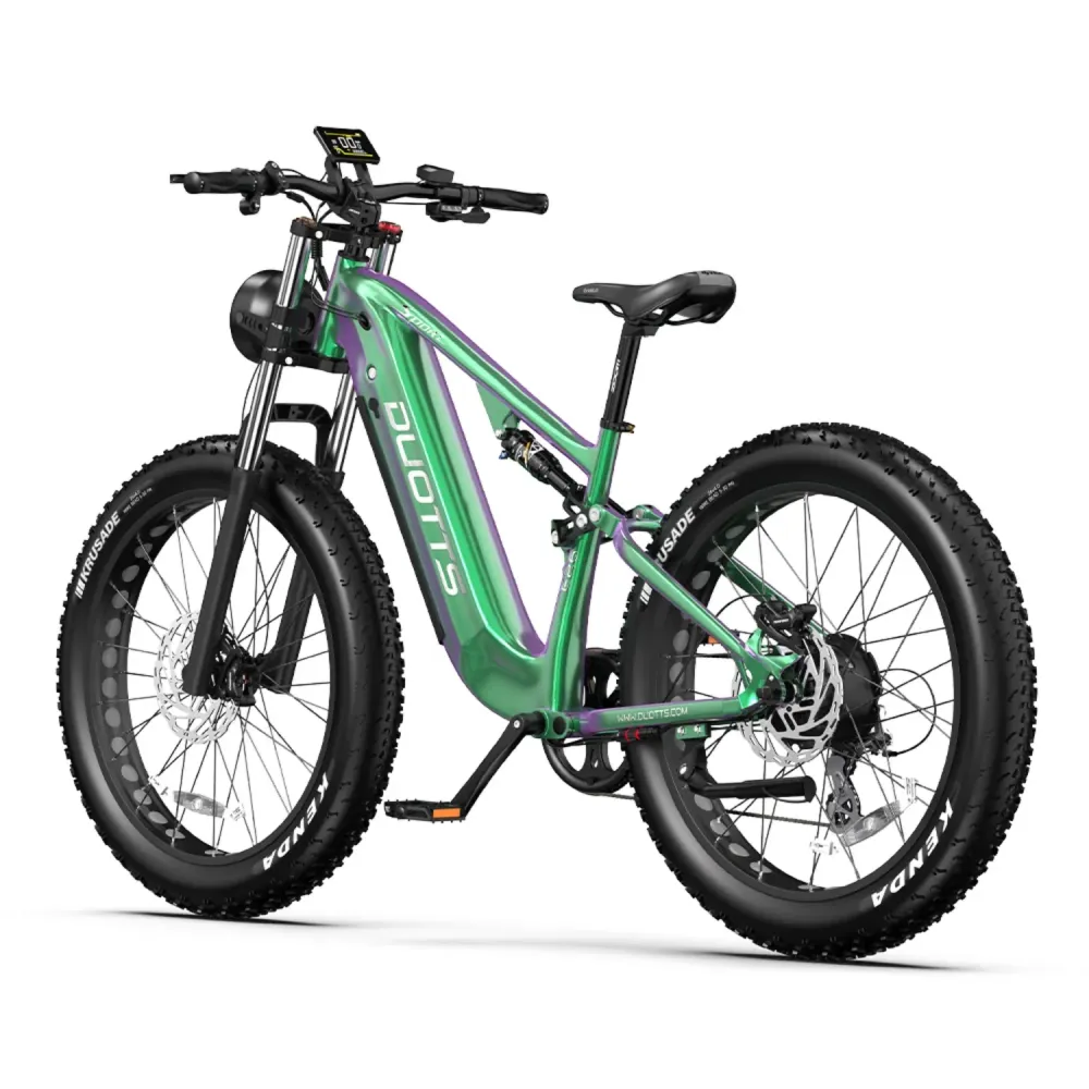 Duotts E26 Vélo électrique - Moteur 750W Batterie 48V20AH 26*4.0 Pouces Pneus Larges Freins Hydrauliques Avant et Arrière...